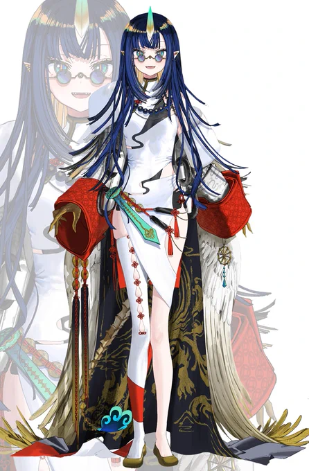 V4Mirai所属 AuraRain Ao WuWuさん( )のデザイン担当させていただきました何卒よろしくお願いいたします!#ArtWuWu
