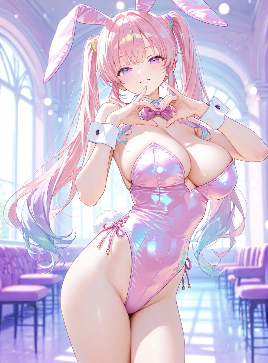 lapis_micha's tweet image. あれが好きで、あれも好き・・・つまり…私のこと好きでしょ❓🐇💕ｗ sfw illustration