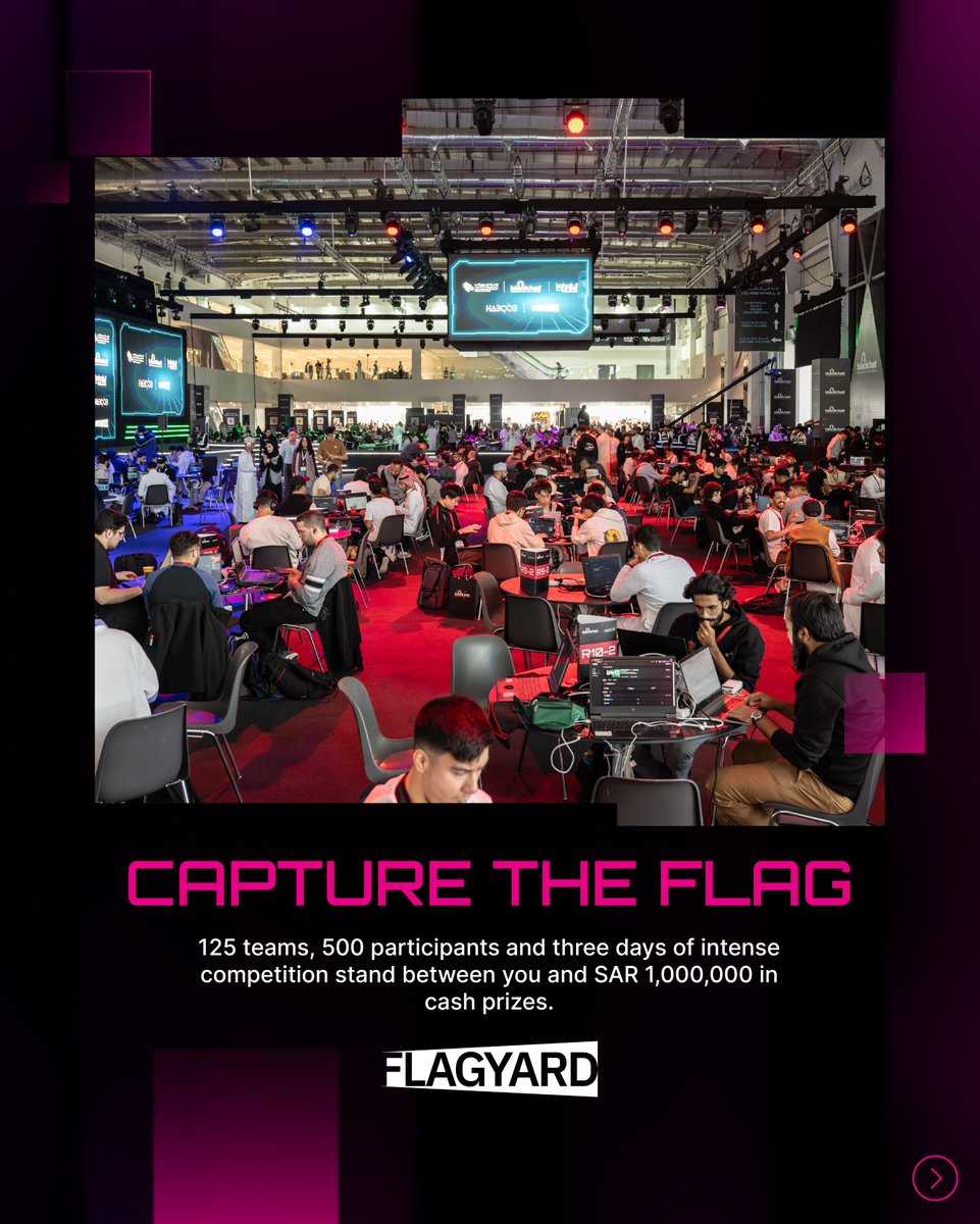 Blackhatmea's tweet image. The Activity Zone is always the first to fill and the last to slow down. Hands-on challenges, live demos, real learning, all happening at once.

If you want action, this is where you go. Black Hat MEA’s Activity Zone awaits.

Activity Zone powered by: @SAFCSP &amp;amp; @FlagYard…