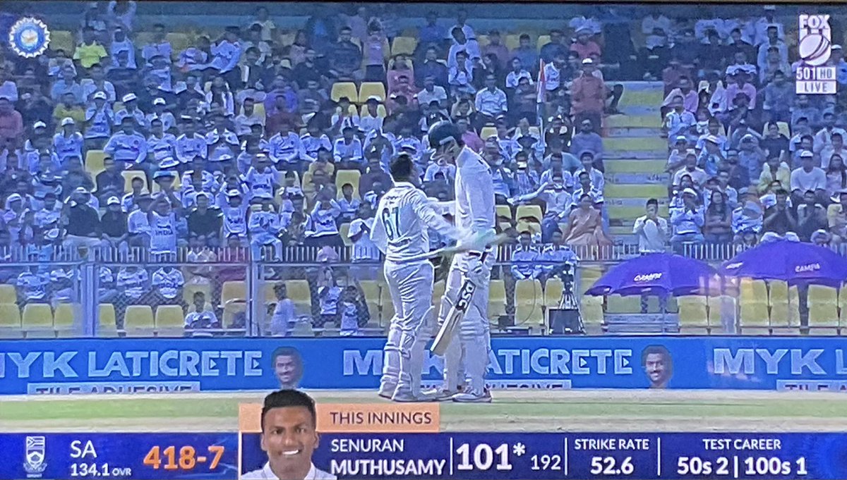 Marcdawson's tweet photo. Watching some actual good old-fashioned Test match cricket now - #IndvSAf - as opposed to that tacky T20-type England-Bazball trash in Perth
#cricket https://t.co/7ptz9VX3Lh