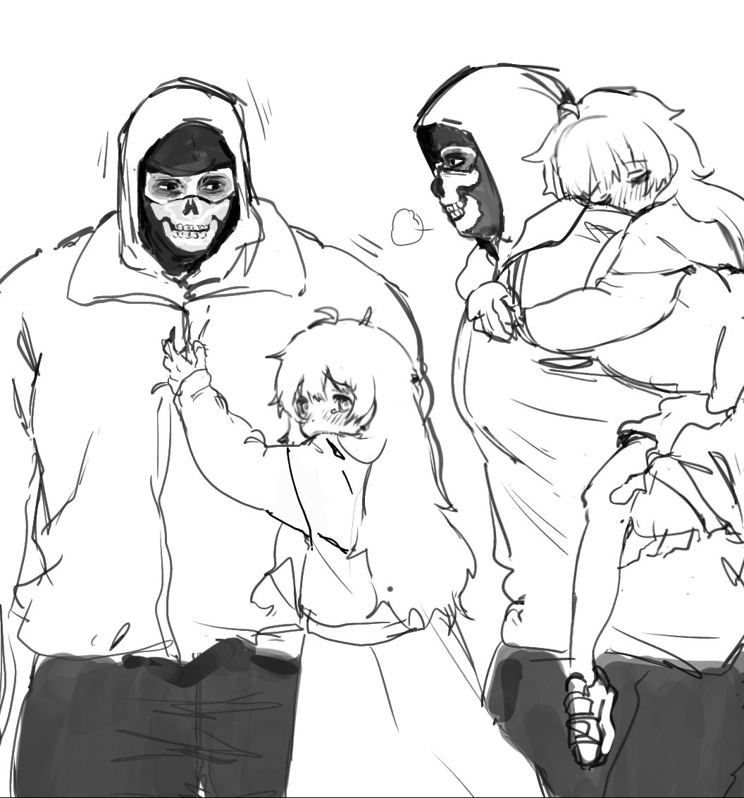 dochi_0109's tweet image. #ghost #cod
고스트랑 녀자^///^