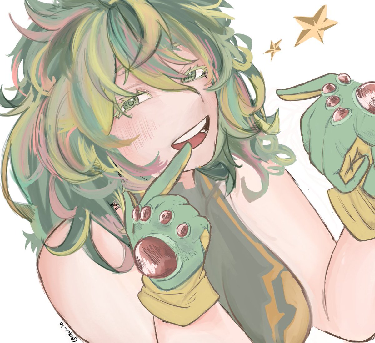 ufw_lo's tweet image. this may be just an excuse to repost my hagakure art 😗