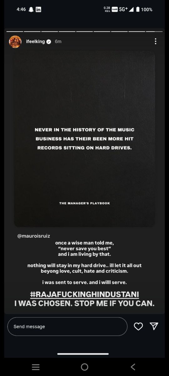 2026!!!!
WE COMIN TO FUCK IT UP🛐📈
#RAJAHINDUSTANI #KING #IFEELKING #PANTHERKIGAANDMEINAALUBUM
#HITMAKER #LEHSUN #VIBRATOR