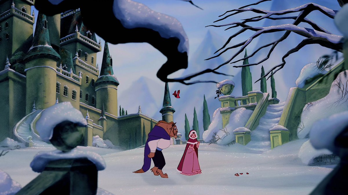 ArtCelineLove's tweet image. beauty and the beast winter aesthetic