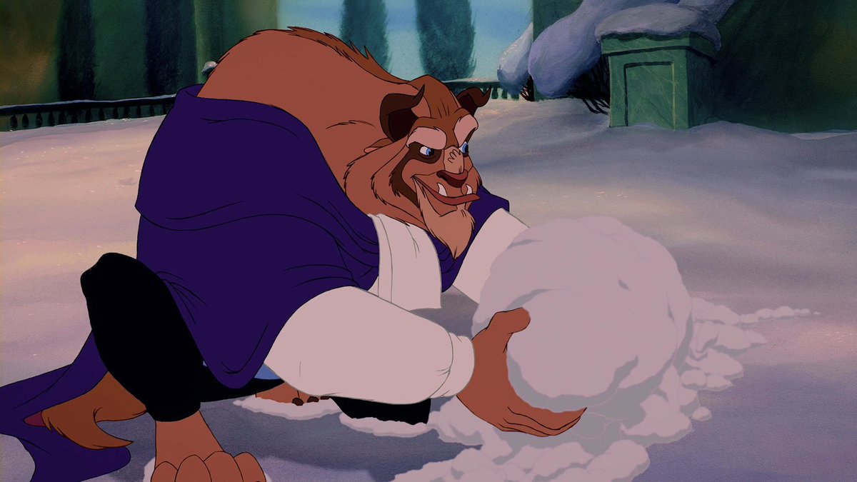 ArtCelineLove's tweet image. beauty and the beast winter aesthetic