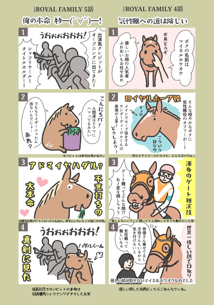 ロイヤルファミリー4話と5話