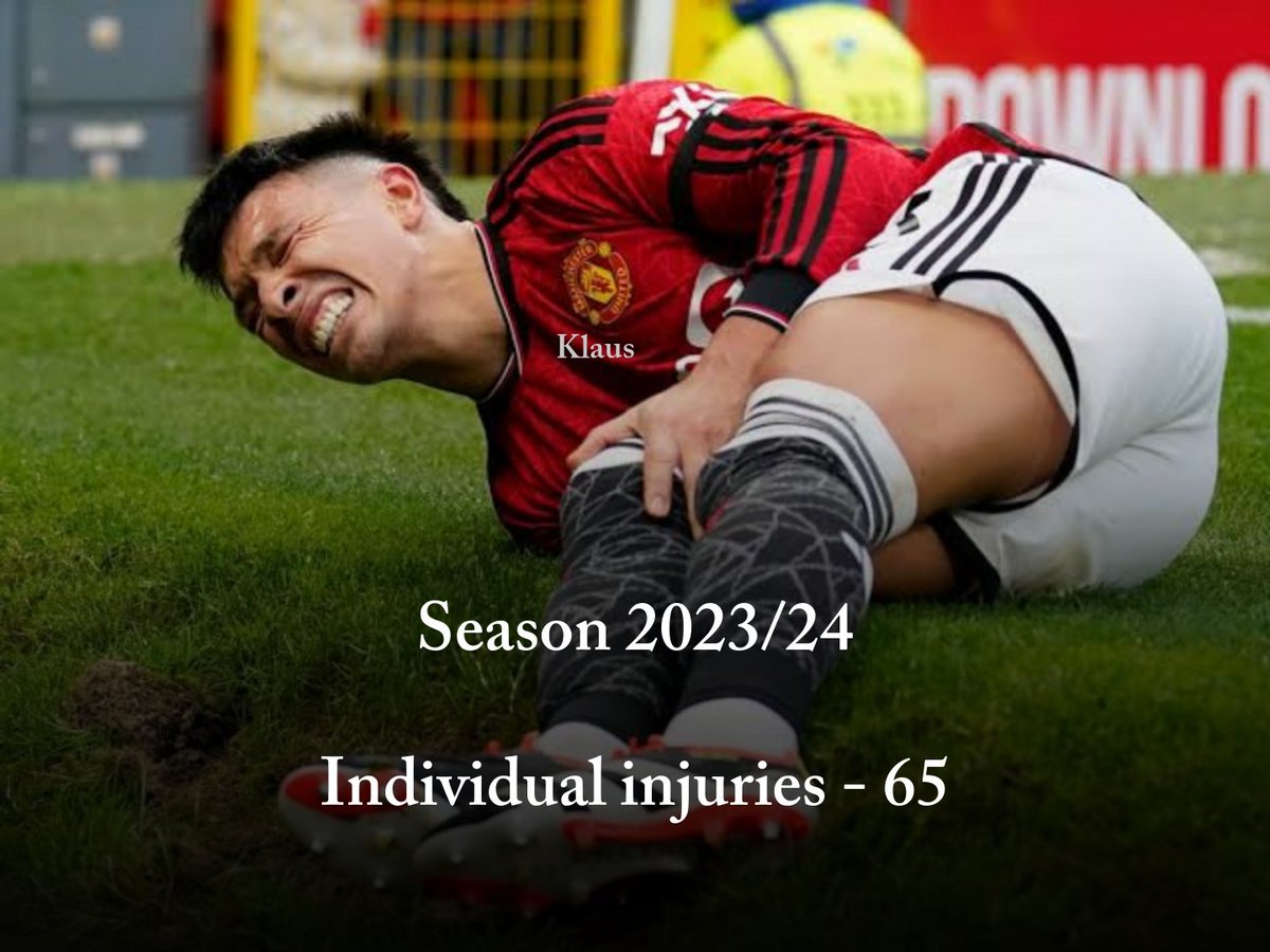 UTDKlaus's tweet image. What was Ten Hag doing to these players in training that season 😭