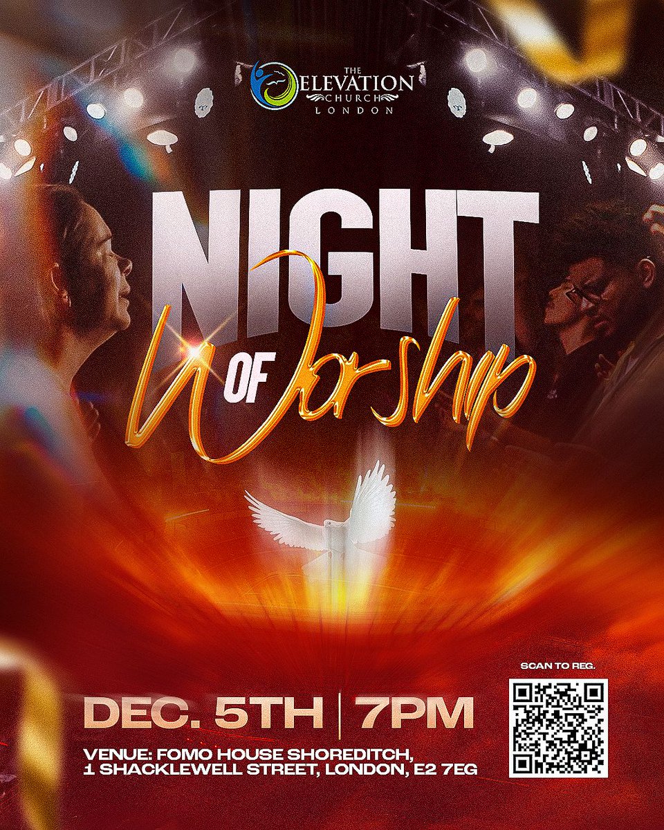 elevationldn's tweet photo. We cannot even explain it, you just have to be there. 

A night to breathe, worship, and let God move in His own way.

🗓 Dec 5 | 🕖 7PM
📍 FOMO House Shoreditch

Bring your friends. Come expectant. Leave refreshed.

🔗https://t.co/JAFVjOlJ6B

#NightOfWorship #TECLondon #YouBelongHere