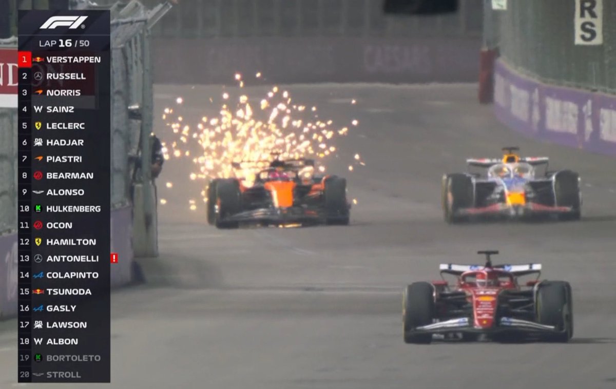 เผื่อใครนึกไม่ออกว่ามันคือหยัง คือรถ F1 มันจะมีไม้ใต้ท้องรถเพื่อเช็คว่ารถจะไม่โหลดต่ำเกินไป