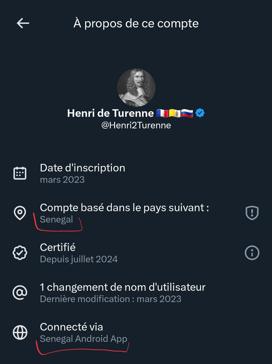 Cest__Carre's tweet image. 🇫🇷 Cette nouvelle fonctionnalité va faire des ravages. Tous nos super &quot;patriotes&quot; pro-russes en cartons basés au Sénégal, États-Unis, Côte d&apos;Ivoire,.

C&apos;est bien. On avance 👍