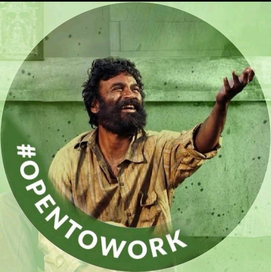 abhi__br's tweet image. this is how #opentowork badge looks like on LinkedIn