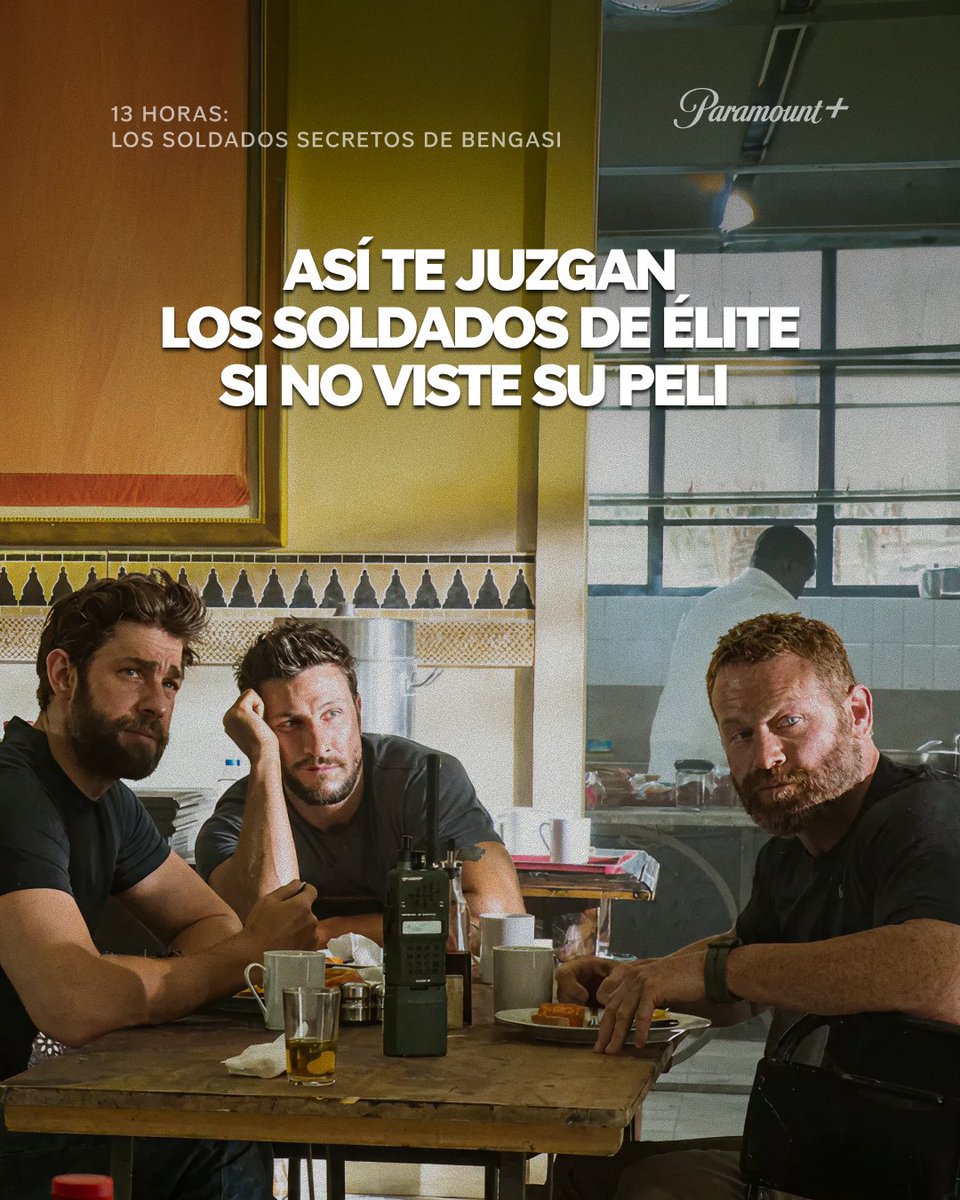 paramountplusar's tweet image. Ellos debieron resistir a un ataque terrorista en la peli 13 Horas: Los soldados secretos de Bengasi, encontrala en #ParamountPlus
