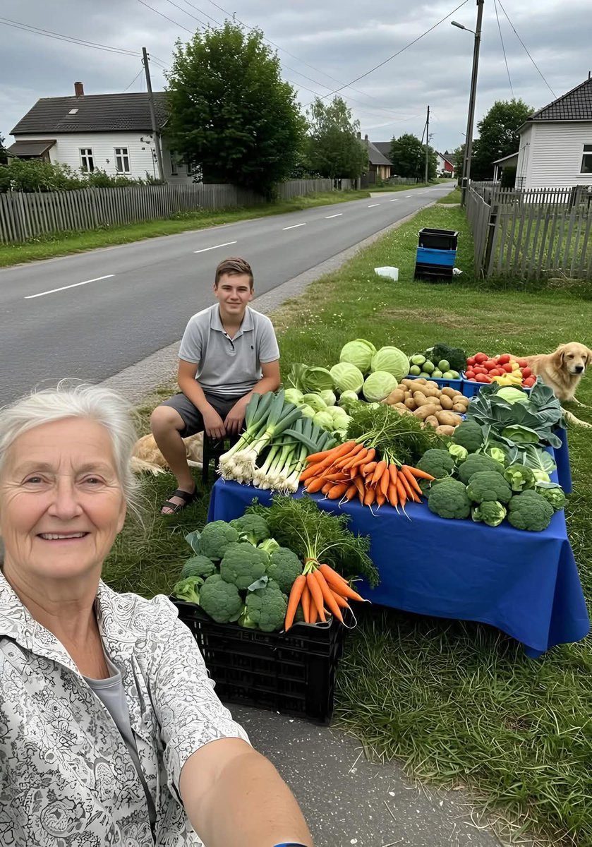 We’re just humble farmers — a simple hello means the world to us😭