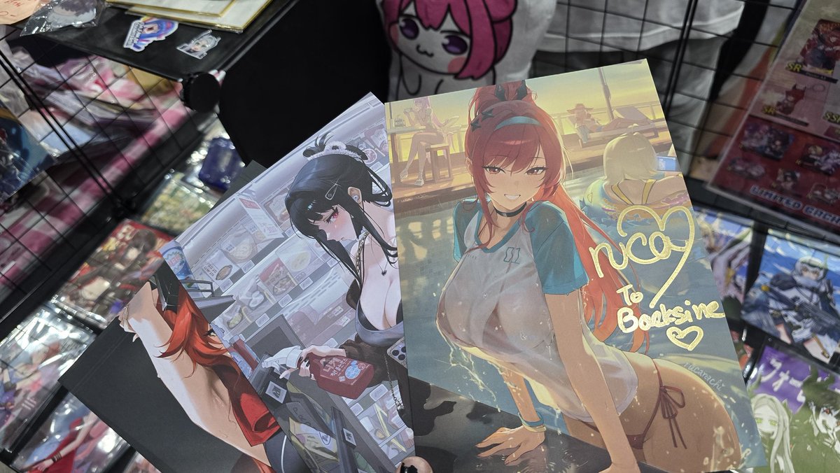 I get Rapi Postcard from <a href="/rucarachi/">ruca @ AniEx K6 / AFASG CH43</a> 
It so cuteeee , luvly my main Rapi  😭❤️🫶