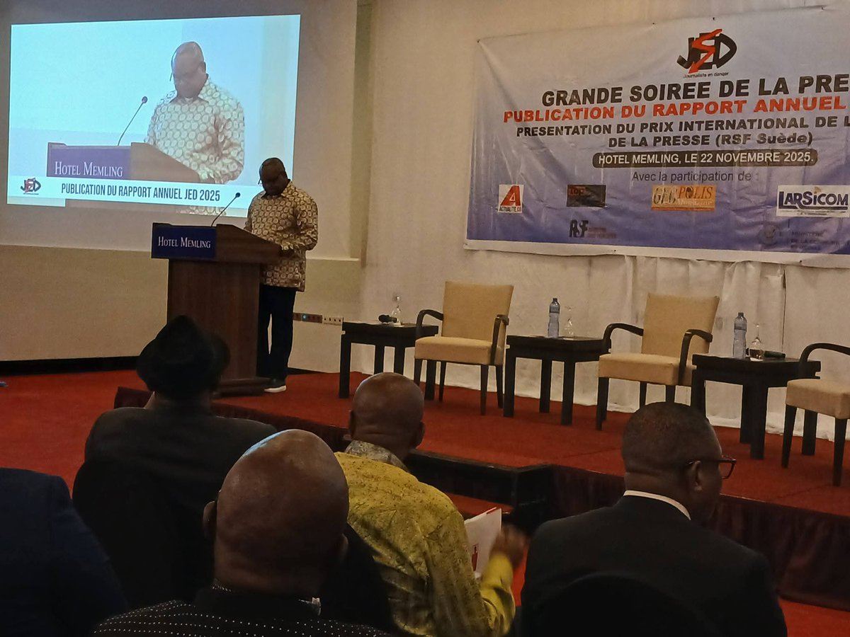 InfosPlus_rdc's tweet image. #RDC|🇨🇩Selon le rapport annuel 2025 de l&apos;organisation Journaliste en Danger (JED), publié ce samedi, 15 journalistes ont été tués durant la présidence de Joseph Kabila entre 2001 et 2018, tandis que 12 journalistes ont perdu la vie sous Félix Tshisekedi entre 2019 et 2025. Ce…