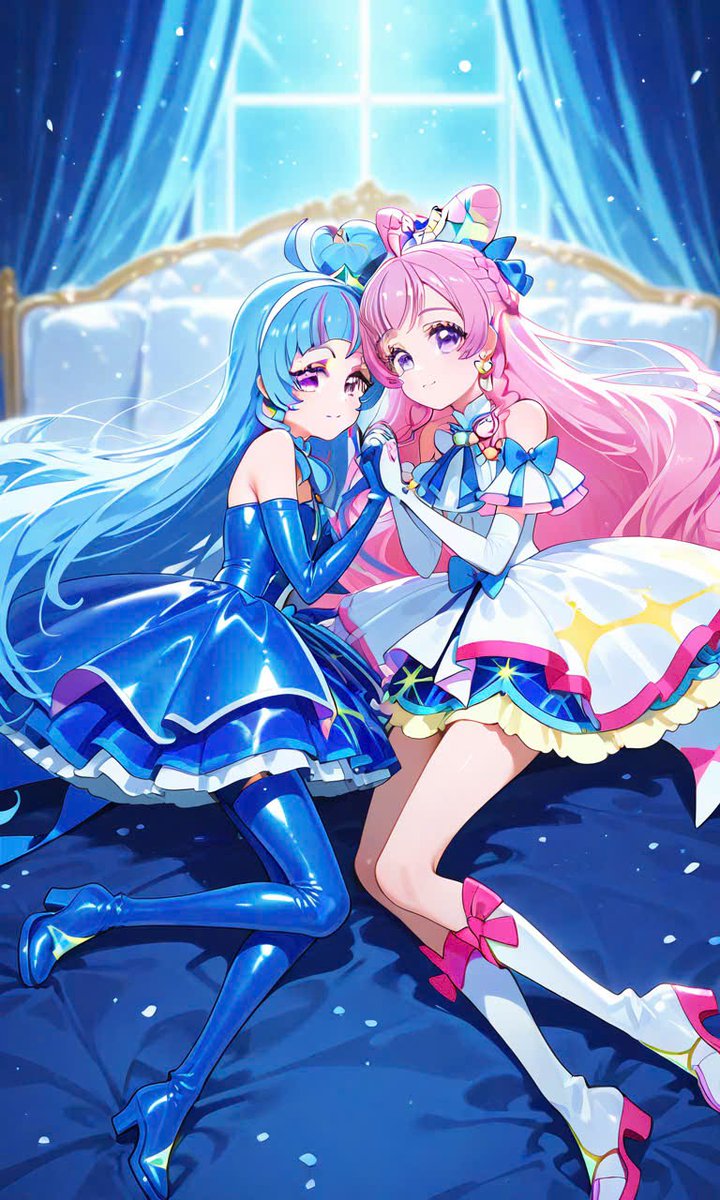 mitamtranthi8's tweet photo. Cure wink  x cure prism #Precure https://t.co/tdaMzLEhyz