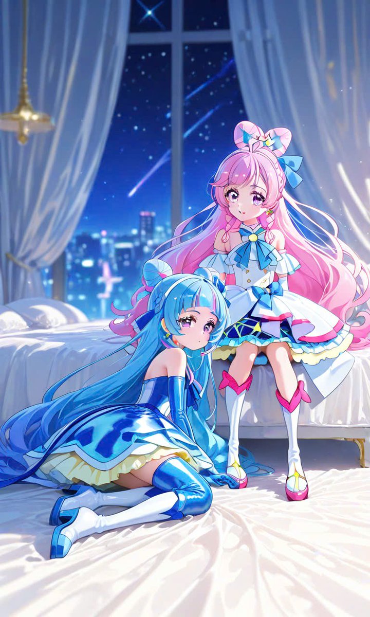 mitamtranthi8's tweet photo. Cure wink  x cure prism #Precure https://t.co/tdaMzLEhyz