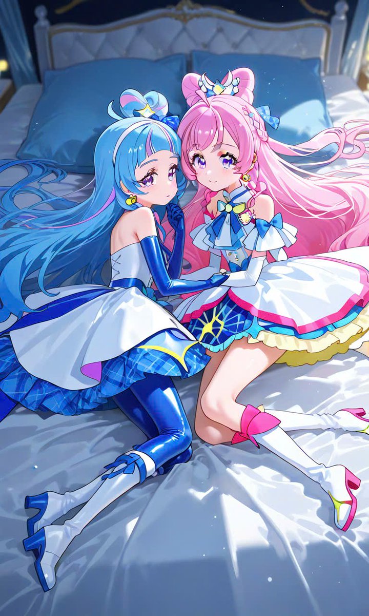 mitamtranthi8's tweet photo. Cure wink  x cure prism #Precure https://t.co/tdaMzLEhyz