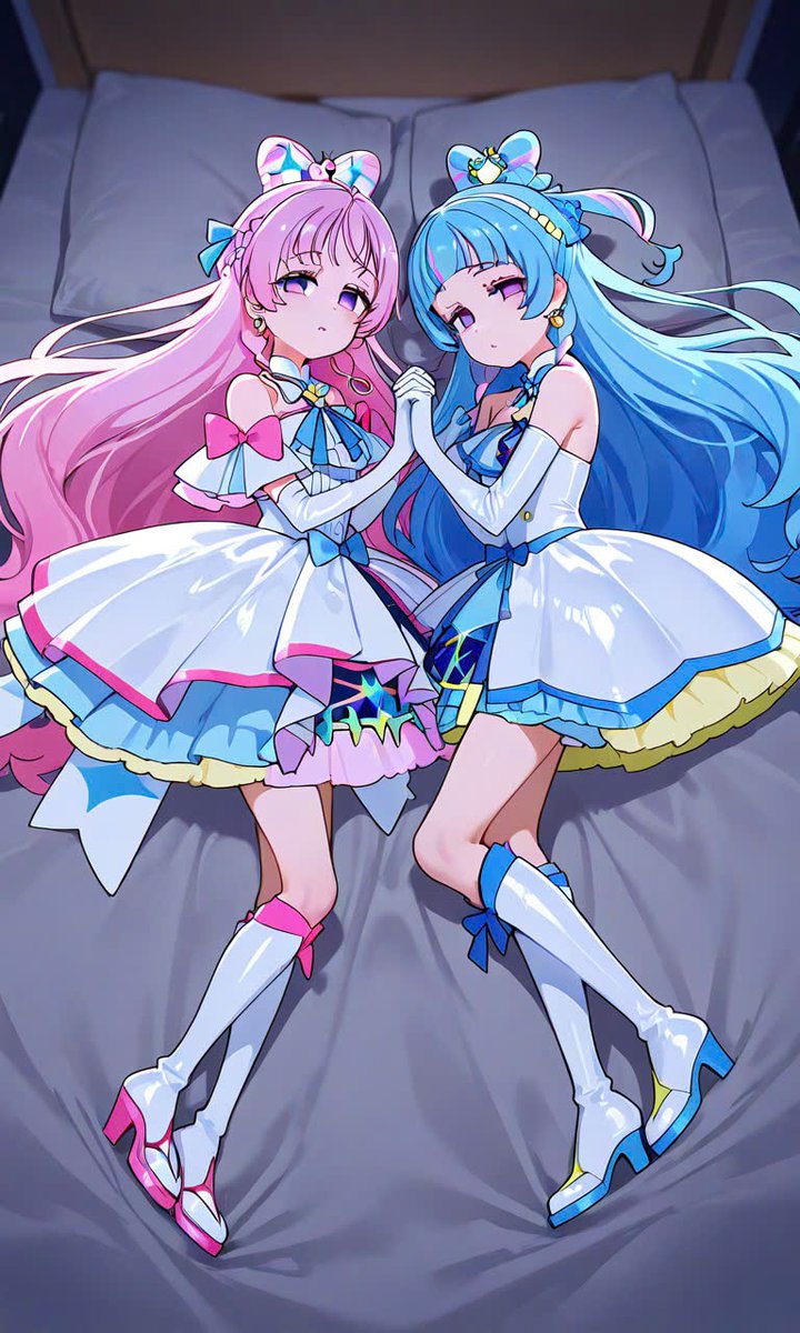 mitamtranthi8's tweet photo. Cure wink  x cure prism #Precure https://t.co/tdaMzLEhyz