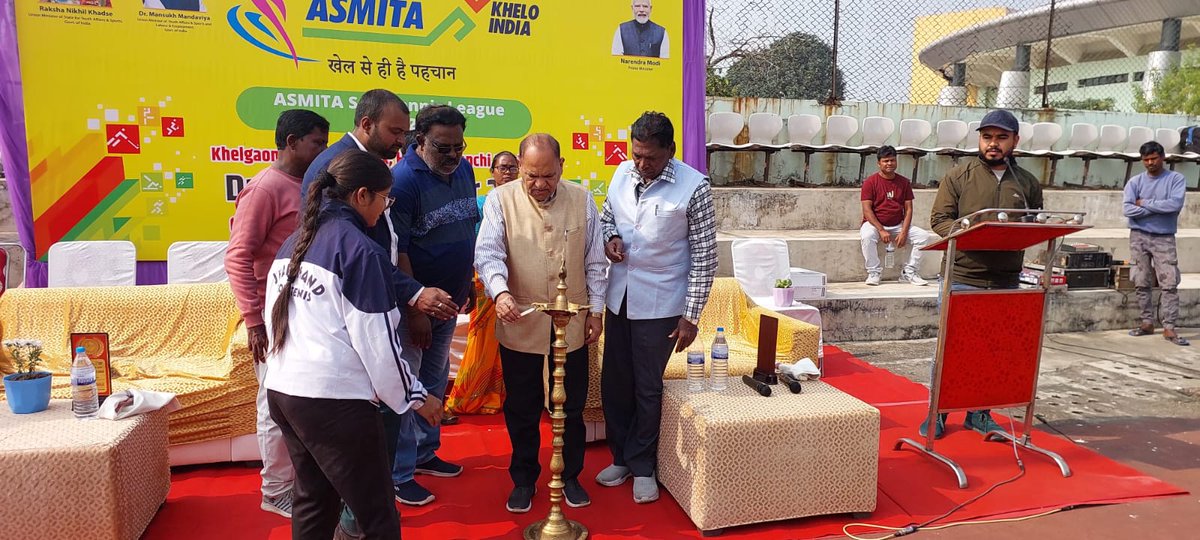 bjpcpsingh's tweet image. झारखंड सॉफ्ट टेनिस एसोसिएशन द्वारा खेलगाँव स्पोर्ट्स कॉम्प्लेक्स, होटवार, रांची में आयोजित ASMITA Soft Tennis League 2025-26 का आज शुभारंभ किया। 🎾✨

यह आयोजन युवाओं में खेलकूद के प्रति उत्साह बढ़ाने और प्रतिभाओं को निखारने का एक बेहतरीन अवसर है। इस लीग के माध्यम से हमारी खेल…