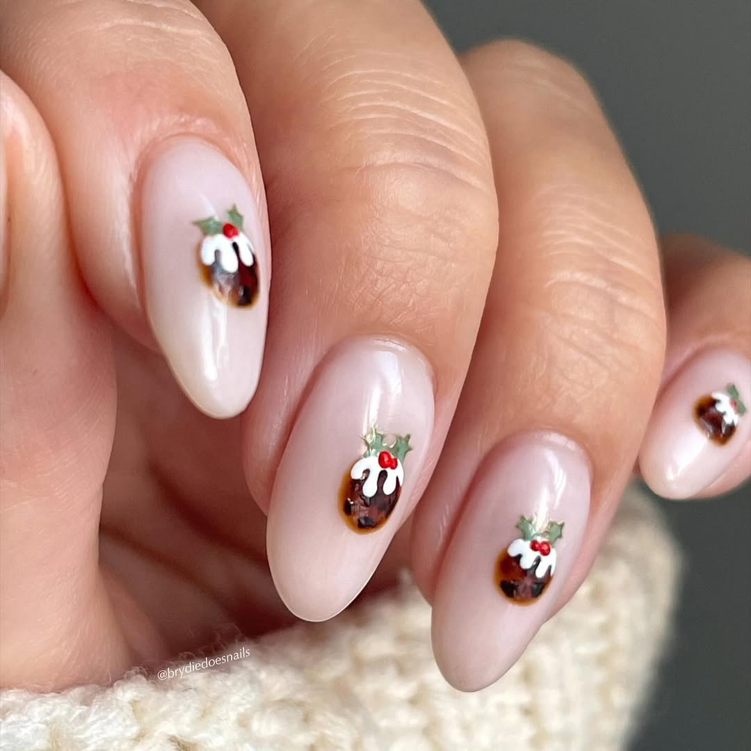 Christmas tortie pudding nails are on the menu...and they're looking delicious. 🍽️ This sweet set was served by @brydiedoesnails using TrueBuild Milkshake and Detail Paints from <a href="/homeofnailart/">olga lukaseviciene</a> 🤩Festive mani inspo at it's finest.🎄
#ChristmasNails #NailInspo #HomeOfNailArt #HONA