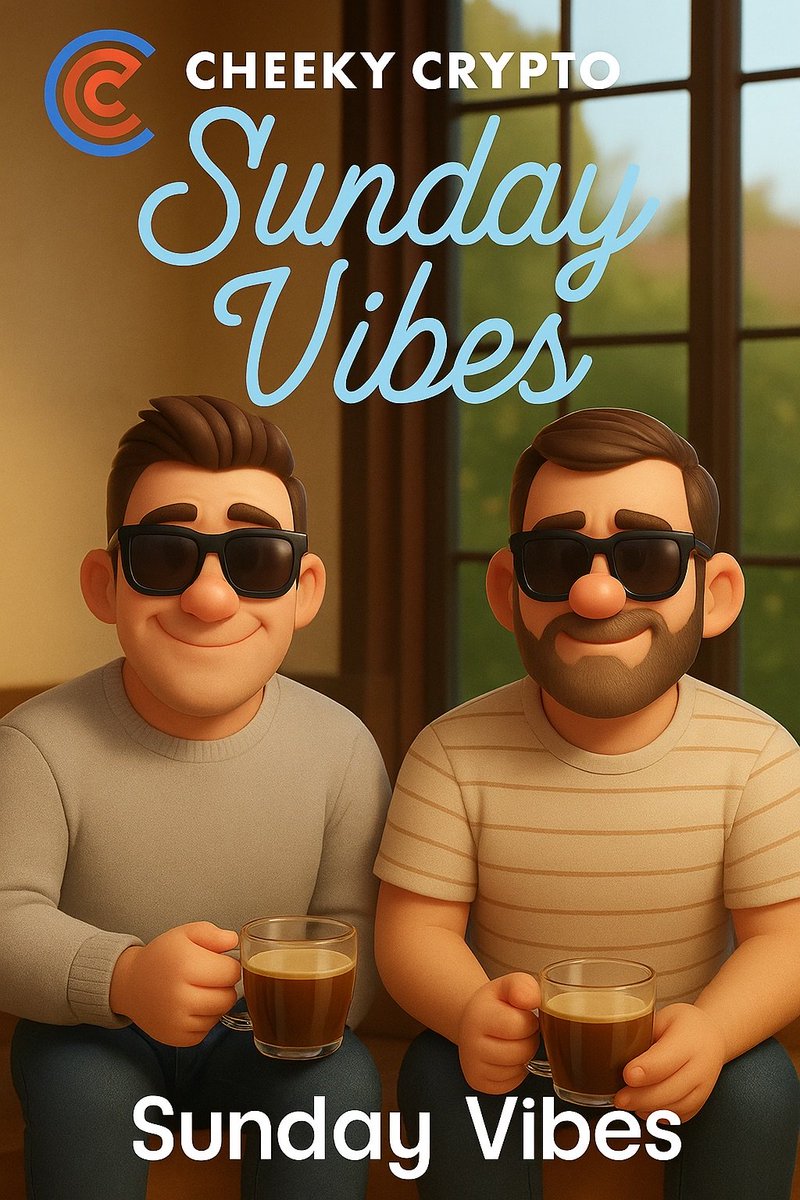 CheekyCrypto's tweet photo. Good morning, โ Kicking off #CryptoSunday with some coffee and contemplating the week ahead in web3.
Wishing everyone a peaceful and productive day! #GM #Crypto #SundayMorning https://t.co/BWWgWya12J