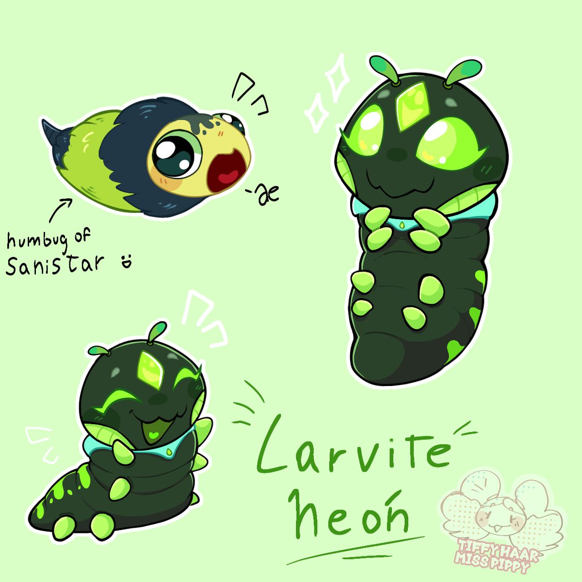 esTiffanyHaar's tweet image. Larvites 
the humbug is from @Sanistarzz 
#msm #mysingingmonsters #msmdescendants