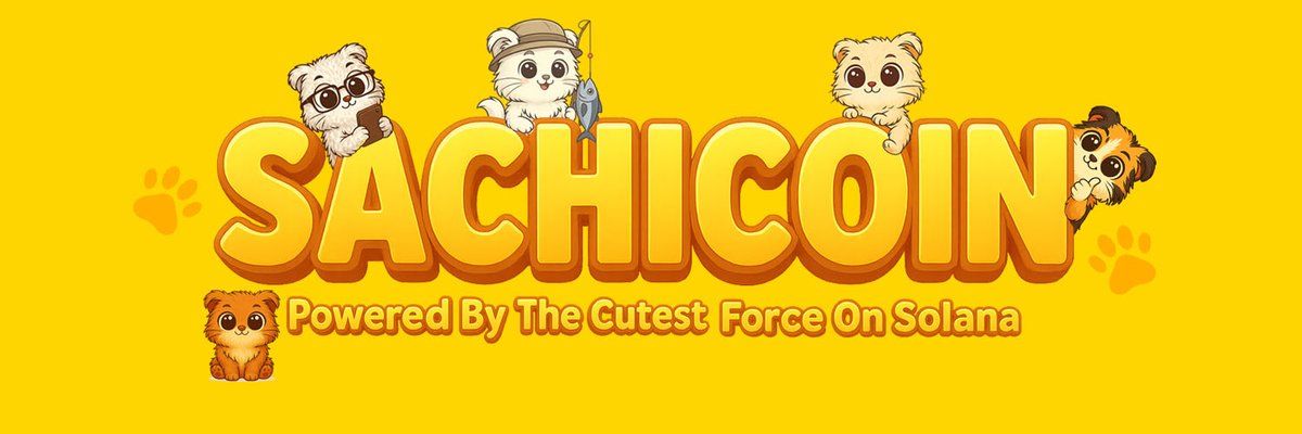sachi_coin's tweet image. In celebration of our brand new SachiCoin banner, we are giving away 20,000 SACHI to 10 lucky winners in the next 24 hours 🧡🐾

To join:

🔁 RT + ❤️ - Follow US @sachi_coin 
🏷️ Tag your favorite content creators
💬 Comment #SACHICOIN 

Let’s show the world how strong our…