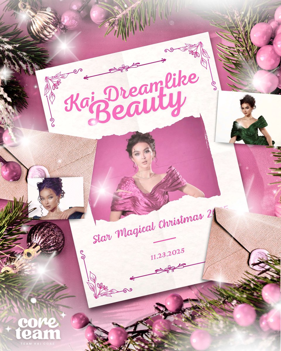 𝐒𝐓𝐀𝐑 𝐌𝐀𝐆𝐈𝐂𝐀𝐋 𝐊𝐀𝐈-𝐑𝐈𝐒𝐌𝐀𝐒 𝐈𝐒 𝐂𝐎𝐌𝐈𝐍𝐆

The anticipation is real, isn’t it, Kaimates? Today’s the day where Kai will once again light up our hearts with her magical charm.

Ready your hearts as our brightest star is set to shine tonight. Let’s make the