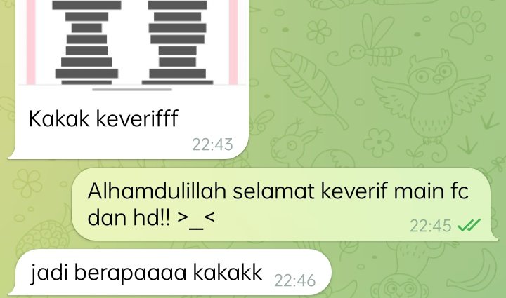 eventidle's tweet image. [3D THAI] x.com/limuses, 3 forms.

1. Main FC, temporary HD (4).
2. Main FC, HD (6).
3. Main FC, HD (5).

Aslinya tembus 5 forms, another 2 forms adalah ngisi buat diri sendiri EWKWKWKWK. Keverif HD juga (5) dan (8) yeay!