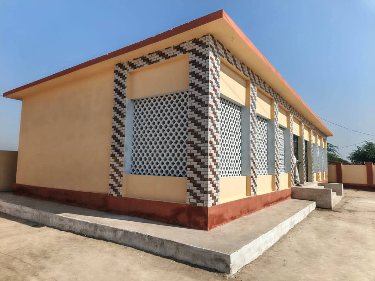 sindhinfodepart's tweet photo. The Government Boys Primary School, Essa Lander — once a shelterless institution — has now been fully completed.
The Sindh Government continues its commitment to strengthening educational infrastructure and ensuring access to quality education for every child across the province. #EducationForAll