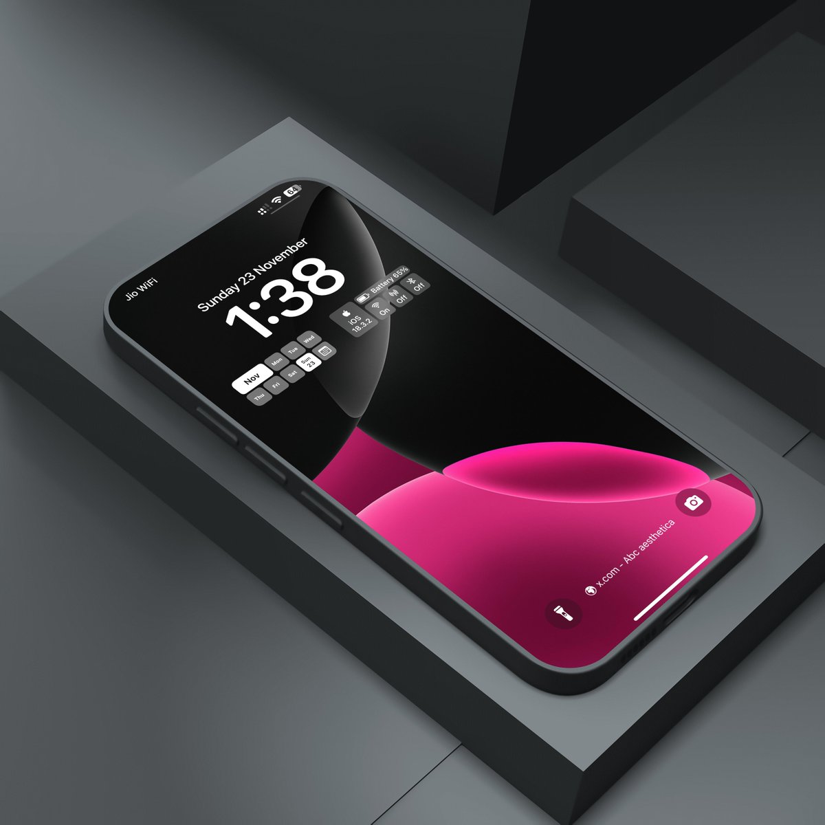 abcAesthetica's tweet image. iOS default background Wallpaper—
pink colour { 4colours } #iOS #wallpaper