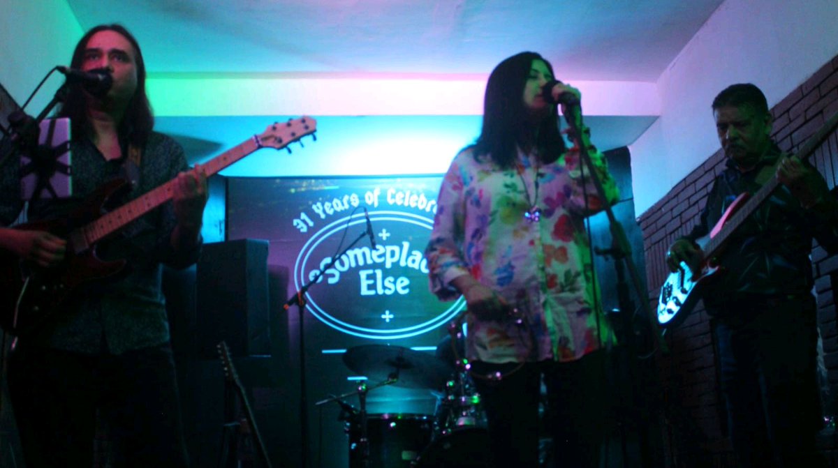 Krosswindz's tweet photo. Had a good gig at Someplace Else on Wednesday, thank you to the wonderful audience!

#LiveMusic #Krosswindz #Concert #SomeplaceElse https://t.co/6UyuETghPz