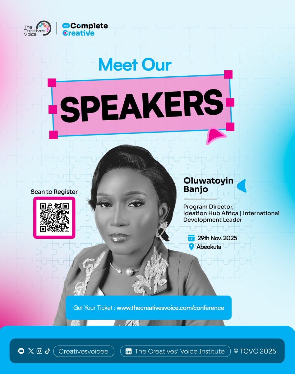 The Creatives' Voice Institute tweet media