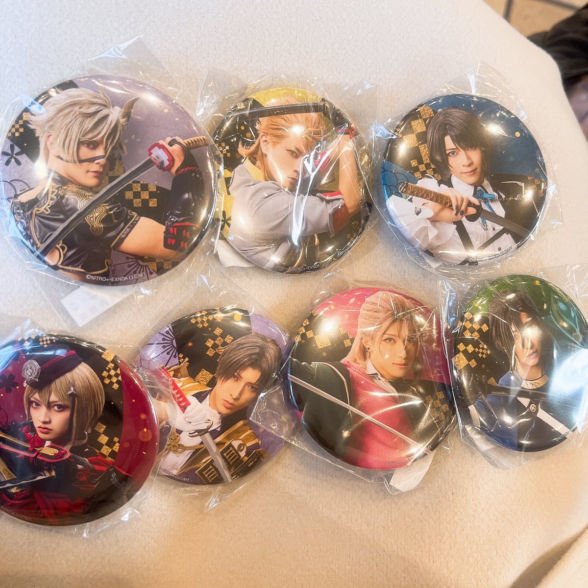 【交換・譲渡】ミュージカル刀剣乱舞 刀ミュ 東京ドームシティ ドーム カプセルトイ 缶バッジ

譲→鬼丸、ソハヤ、☆松井、☆村雲、日向、長谷部、笹貫

求→豊前 or 500円

☆は交換のみ。
本日ドームシティ内で交換希望です。
お気軽にお声掛けください！