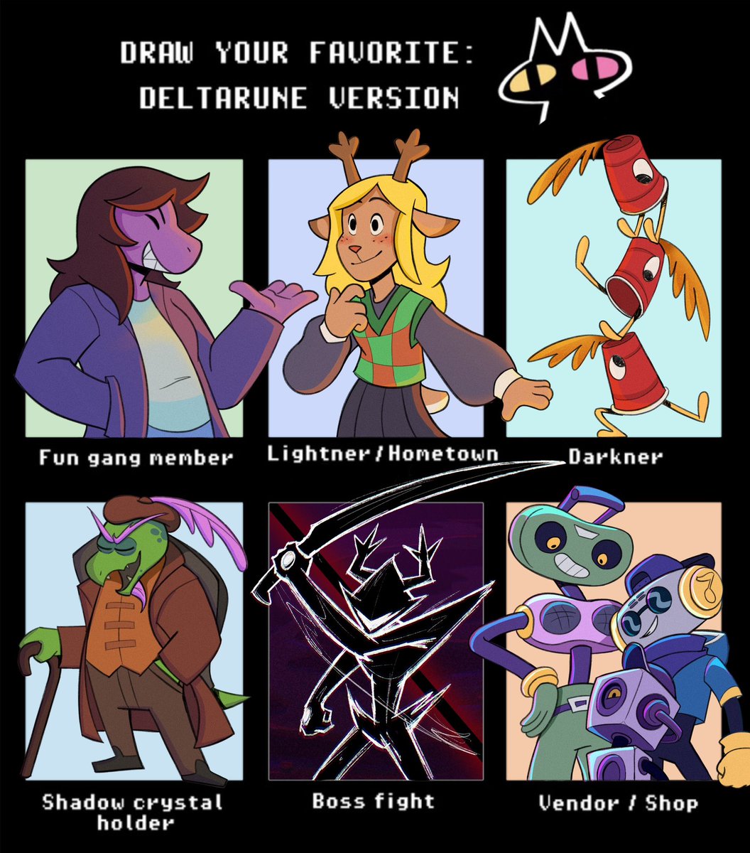I had a lot of fun doing this :) 
#deltarune #deltarunefanart
