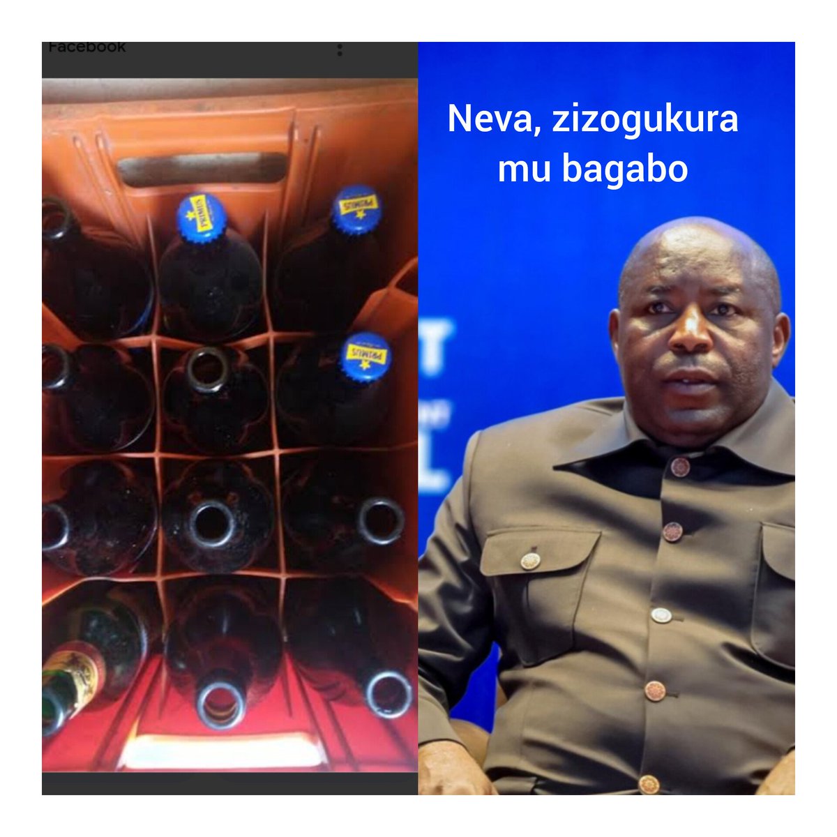 Vie privée ni sacrée. Ariko iyo vie privée y'umu Pdt iriko igira ingaruka ku buzima bw'igihugu tugoma gukebura! <a href="/GeneralNeva/">SE Evariste Ndayishimiye</a> kunywa ni uburenganzira bwawe, ariko, gute unywa kugeza aho bakuvyuza amakofi? Ukitaba inama ntuzijemwo kubera inzoga? Ugacira inkonda imbere y'ama eclats?