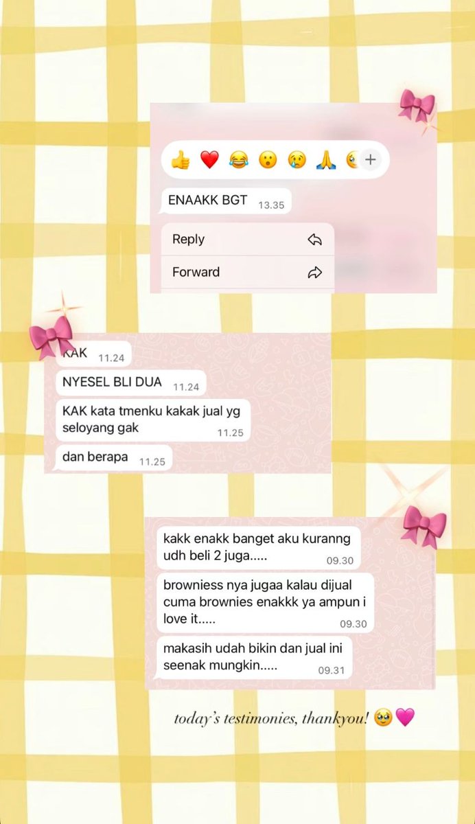 pad! cheesecake brownies 13k ready besok yaa!! yuk yg blm order lgsg aja dm sender 🫰🏻🫰🏻limited stockkk