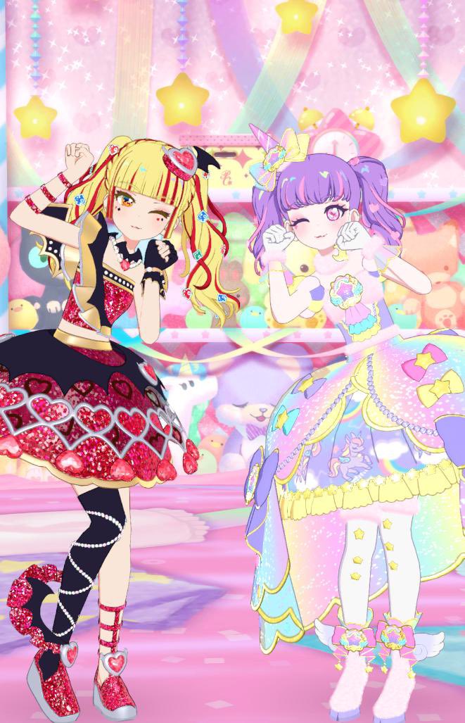 ugougorugaugo's tweet image. すーちゃんままさん宅（@AISTkNUBMW61051 ）のすずなちゃんと遊びました🕺✨

追加戦士位置の2人組、闇と光のプリ◯ュア！！
必殺技が飛び出そうで可愛い🥰（厨二病

楽しったでーす🥳✨✨
またあそんじゃおう💃✨
#アイプリ