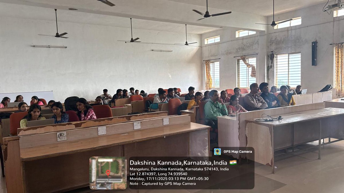 sitmangalore's tweet image. On November 17, 2025, the Departments of Information Science and Engineering (ISE) and Computer Science and Design (CSD), under AISE and ACODE in association with IIC and IEEE, organized an Interdisciplinary Project Demonstration for 7th Semester ISE and CSD students.