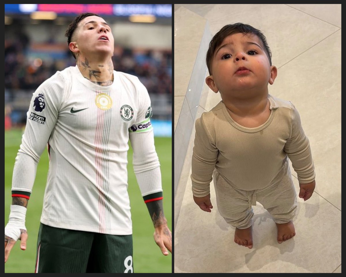 Enzo senior and junior. 😍