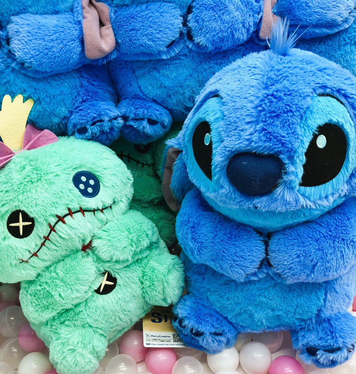 景品入荷情報】 ディズニー スティッチ ぽってりおすわり 超BIG