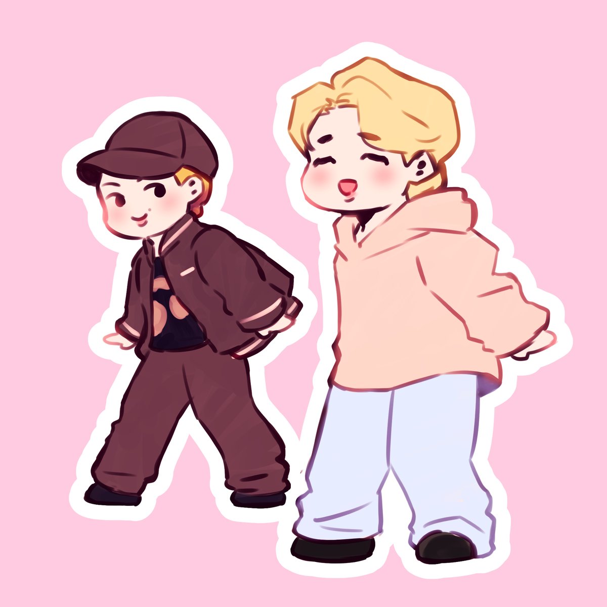 🐥🐨 dance practice!
#btsart 
#minimoni