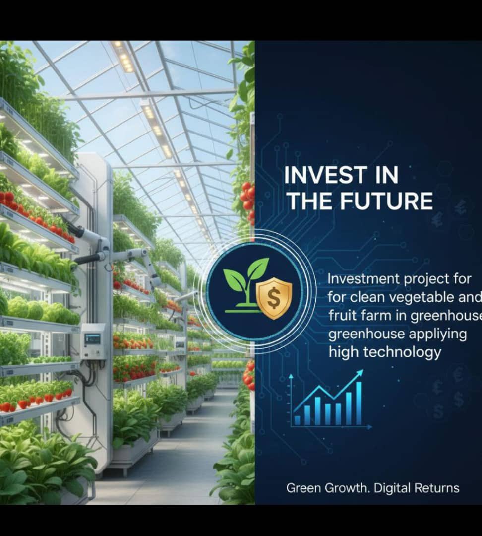 AHassnu84506's tweet image. 🌱 Invest in the Future of Food!
A high-tech greenhouse producing clean, fresh vegetables &amp;amp; fruits all year round.
Smart farming, zero pesticides, maximum efficiency — and strong ROI potential.
Grow with us. 🌿💼

sidrastart.com/project/0c3f05…

#GreenInvestment #AgriTech #SmartFarming…