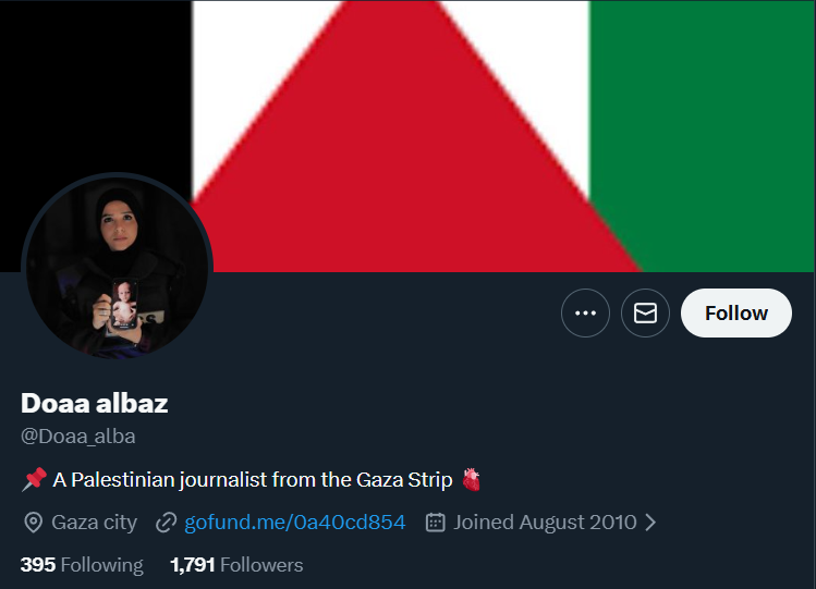 FactHatch's tweet photo. Journalist from the Gaza Strip, Nigeria. https://t.co/pTsu9I3u45