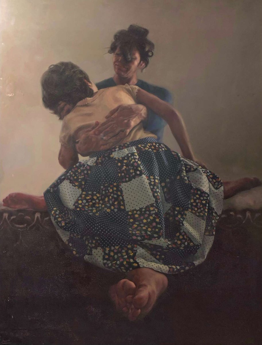 لیلی رشیدی رئوف (۱۳۶۵) نقاش معاصر ایرانی، در آثارش بر #تجربه‌_زیسته_زنان تمرکز دارد. سبک نقاشی او ترکیبی از واقع‌گرایی و روایتگری شخصی است. 

صفحه هنرمند در آرتچارت: artchart.net/fa/artists/ley…