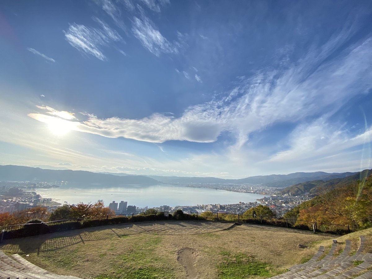 katae_1991's tweet photo. Lake suwa #suwa #nagano  #japan https://t.co/or28w3MFeN