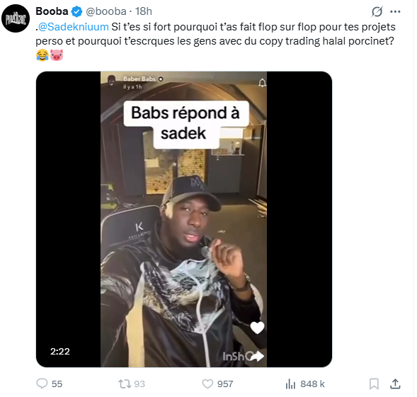 Culturehhistory's tweet photo. Quel est le but pour Booba de Prendre partie pour Babs dans cette histoire d'accusations très grave de Vol d'artiste (Werenoi), Pyramide de Ponzi, maison de disque, Faux album posthume, Docu Netflix ??
Booba a rien à faire la dedans nn ? Me dites pas Ué c'est pour le buzz #sadek https://t.co/eoSFay0SaE