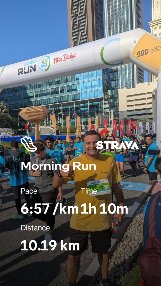 Dipal's tweet image. #DubaiRun #FunRun #10Km what a day.. #DubaiFunRun
