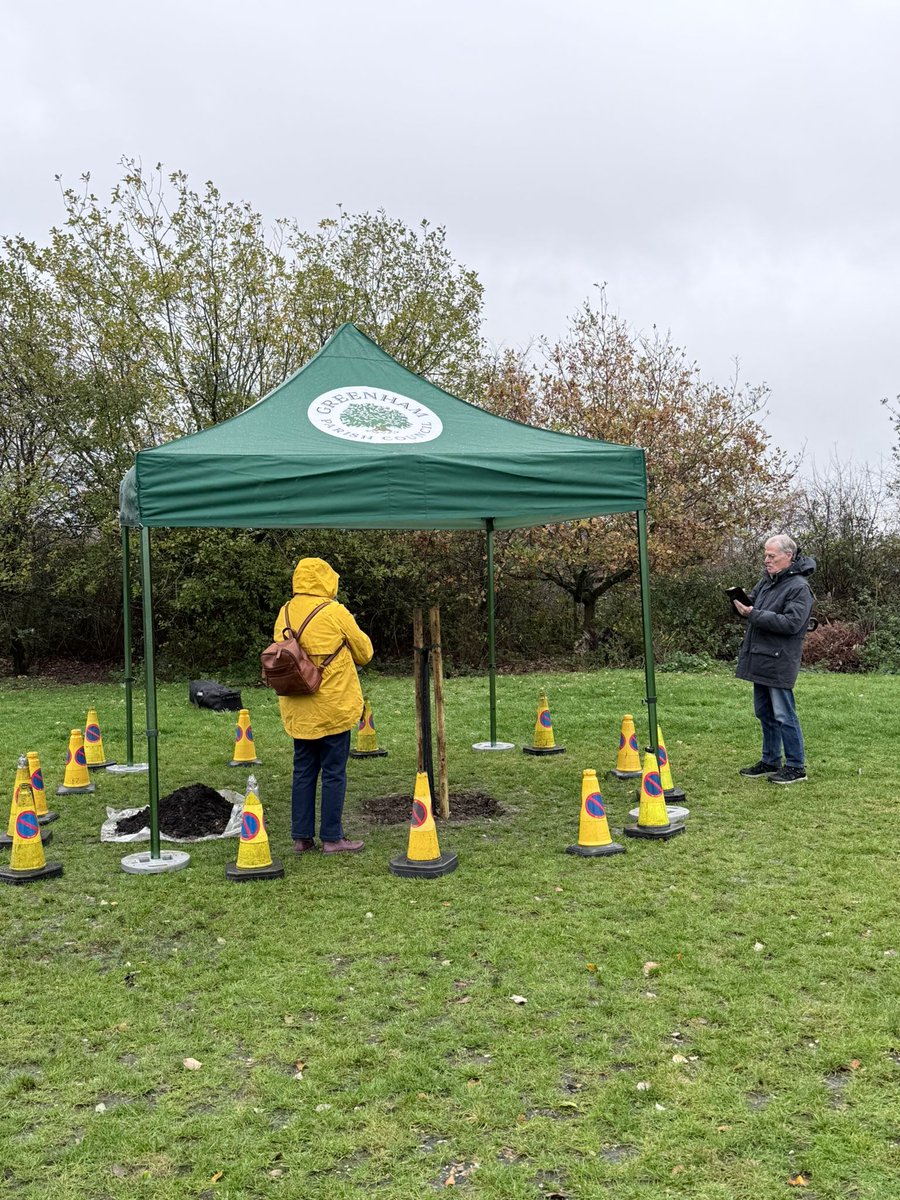 ARKennet's tweet image. Tree of Hope Planting Ceremony - Yesterday ARK attended this event at Greenham Common Control Tower, where a sapling from the Sycamore Gap was planted. This is 1 of 49 that have been planted at various locations around the country.
#treeofhope